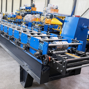 High Productivity Self Lock <b>Standing</b> Seam Metal Panel Roof Sheet Roll Forming Machine for Russian - Product Image 5