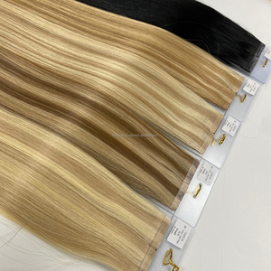 APOGROUP HAIR Wholesale 100% Raw Remy Natural Vietnamese Human Hair Extensions <b>Tape</b> <b>Machine</b> Double Weft Factory Price No - Product Image 4
