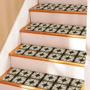 Tapis à motifs géométriques, tapis imprimé, lavable en machine, design moderne, gobelin - Product Image 3