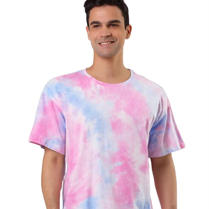 2025 New Arrival Men's Clothing Street Wear <b>Tie</b> Dye T-Shirts Best Material Cotton made OEM Service Men's T-Shirts for Sale - Product Image 2