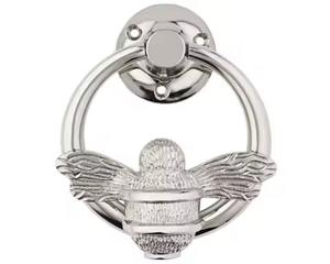 Heurtoir de porte en métal fabriqué à la main décoration de porte d'entrée Antique anneau Durable poignée maison Villa entrée matériel classique - Product Image 2