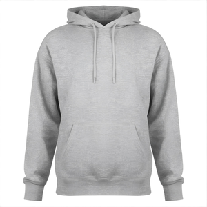 Plus Size Hoodie Comfortable Cotton Fleece Sweatshirt with Relaxed Fit <b>and</b> OEM/ODM Private Label Options - Product Image 1
