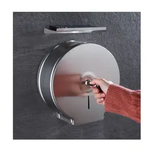 toilet paper dispenser 304 stainless steel large plate hand wipes- large roll paper box waterproof toilet paper hand tissue box
