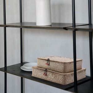 Juego de 2 Cajas de Almacenamiento de Pasto Marino, Caja de Almacenamiento Hecha a Mano, Ecológica, Natural, Decoración del Hogar, Venta al por Mayor desde Vietnam - Product Image 5