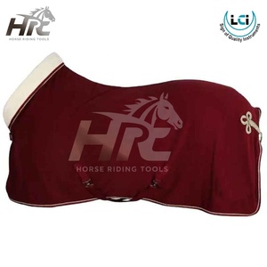 High Quality Heavy <b>Weight</b> Fleece Warm Winter Horse Rugs Wholesale Custom Made Premium Quality Winter Horse Cover Rugs by LCI - Product Image 5