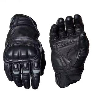 Gants de moto en matériaux personnalisés pour hommes et femmes Gants de moto de course avec logo personnalisé et gamme bon marché - Product Image 5