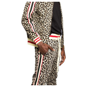 2023 dernière conception hommes Sublimation survêtement coupe ajustée Jogging veste à glissière col montant Polyester séchage rapide léger - Product Image 6
