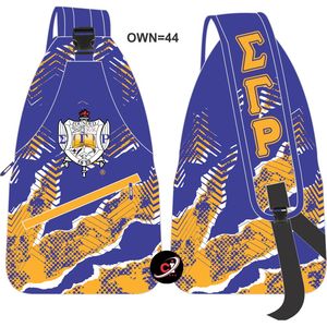 Mochila de tela Oxford elegante Sigma Gamma Rho para estudiantes profesionales con carga USB, bolsa ligera antirrobo para ordenador portátil escolar - Product Image 4