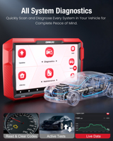 Escáner de Diagnóstico para Automóviles GOOLOO DS900 OBD2 HD con 1 Año de Garantía, Batería de 5.0 10000mAh para Uso Automotriz Universal