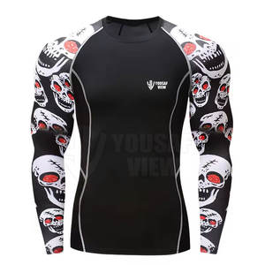 Chemise d'entraînement de combat de style tactique Rash Guard construite pour les entraînements intenses Rash Guard - Product Image 1