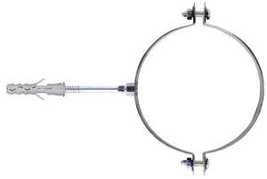 Collares para Tubos Rain, 2 Piezas Tubo de Zinc Blanco de 100 mm - Product Image 1
