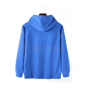 Nouveauté : sweat-shirts d'hiver pour hommes, 100% coton, qualité supérieure, décontractés, respirants, séchage rapide, motif uni, col à capuche, adultes - Product Image 2