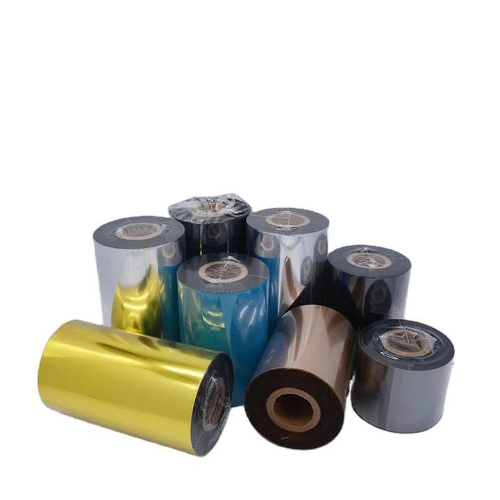 Factory high quality black wax ribbons for thermal printers Barcode ...
