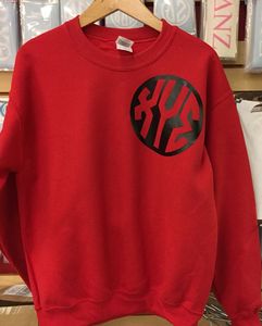 Sudadera de lana de algodón unisex con estampado personalizado de patrón sólido de talla grande para hombres y mujeres - Product Image 2