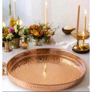 Produits marocains en cuivre faits maison, artisanaux traditionnels, décoration d'intérieur, ustensiles de cuisine, articles métalliques décoratifs, idée cadeau unique - Product Image 1