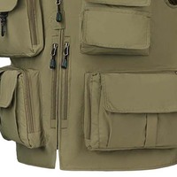 Respirant OEM Logo Personnalisé Gilet Slim Fit Polaire Veste Sans Manches Fermeture Éclair Chasse En Plein Air Polaire Gilet pour Hommes