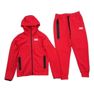 Chándal Reflectante Tech Fleece 2025 Personalizado Novedad para Hombre con Logo Cremallera y Sudadera con Capucha para Correr - Product Image 2