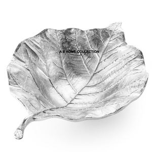 Bol de service de forme carrée en forme de feuille de couleur antique Bol fantaisie de style décoratif pour la cuisine et la décoration de table - Product Image 2