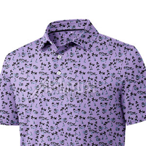 Camisetas de Polo de verano para hombre, camisetas de Polo de Material de algodón suave de tela transpirable, ideales para exteriores - Product Image 3