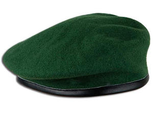 Chapeaux en laine européens et américains de conception imprimée de broderie de logo personnalisé d'OEM le même style que les forces spéciales bérets en pure laine - Product Image 5