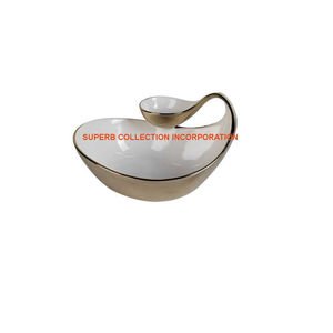 Bol de service de haute qualité mère de perles fleur conception bol de service de fruits pour la maison cuisine dessus de Table bol de service - Product Image 5