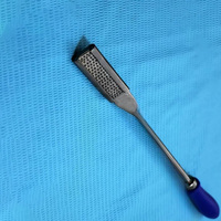 Râpe dentaire droite en acier inoxydable 304 de haute qualité, réutilisable, pour le soin dentaire des chevaux et des chiens, instrument vétérinaire pour le détartrage des dents.