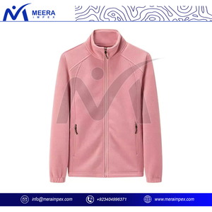 Veste en polaire légère pour femme avec coupe ergonomique, technologie d'évacuation de l'humidité et options de couleur à la mode pour une tenue décontractée - Product Image 2