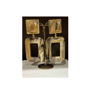 Los mejores pendientes de cuerno de búfalo, pendientes de moda a precio mayorista de India, pieza de diseño bajo de exportación de glowin fashion - Product Image 5