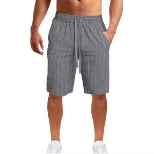 Short en maille à motif solide personnalisé Joggers écologiques pour vêtements de sport d'entraînement et de fitness - Product Image 2