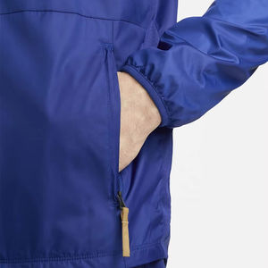 Chaqueta Cortavientos de Nailon 100% para Hombre 2026, Anorak con Patrón Decorativo y Capucha Impermeable, Estilo Urbano, Chaqueta Cortavientos de Lona - Product Image 4