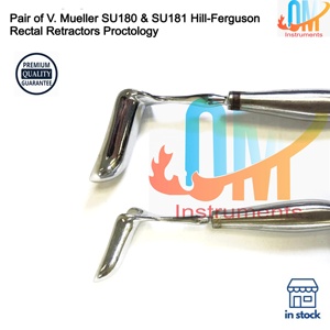 Hill-Ferguson Rectal Retractor 2 Pcs Small/Medium Solid Stainless Steel Orthopedic Surgical Instruments CE ISO Approved | OldMed - Product Image 4