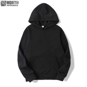 Sweat à capuche d'hiver pour homme de haute qualité, personnalisable, en polyester/coton 180 g/m², polaire surdimensionné avec poche, séchage rapide, respirant - Product Image 2