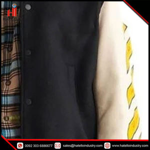 Varsity Jacket Baseball Letterman Jacket Wool and <b>Leather</b> Premium Quality Unisex <b>Basketball</b> Jacket Customize - Product Image 6