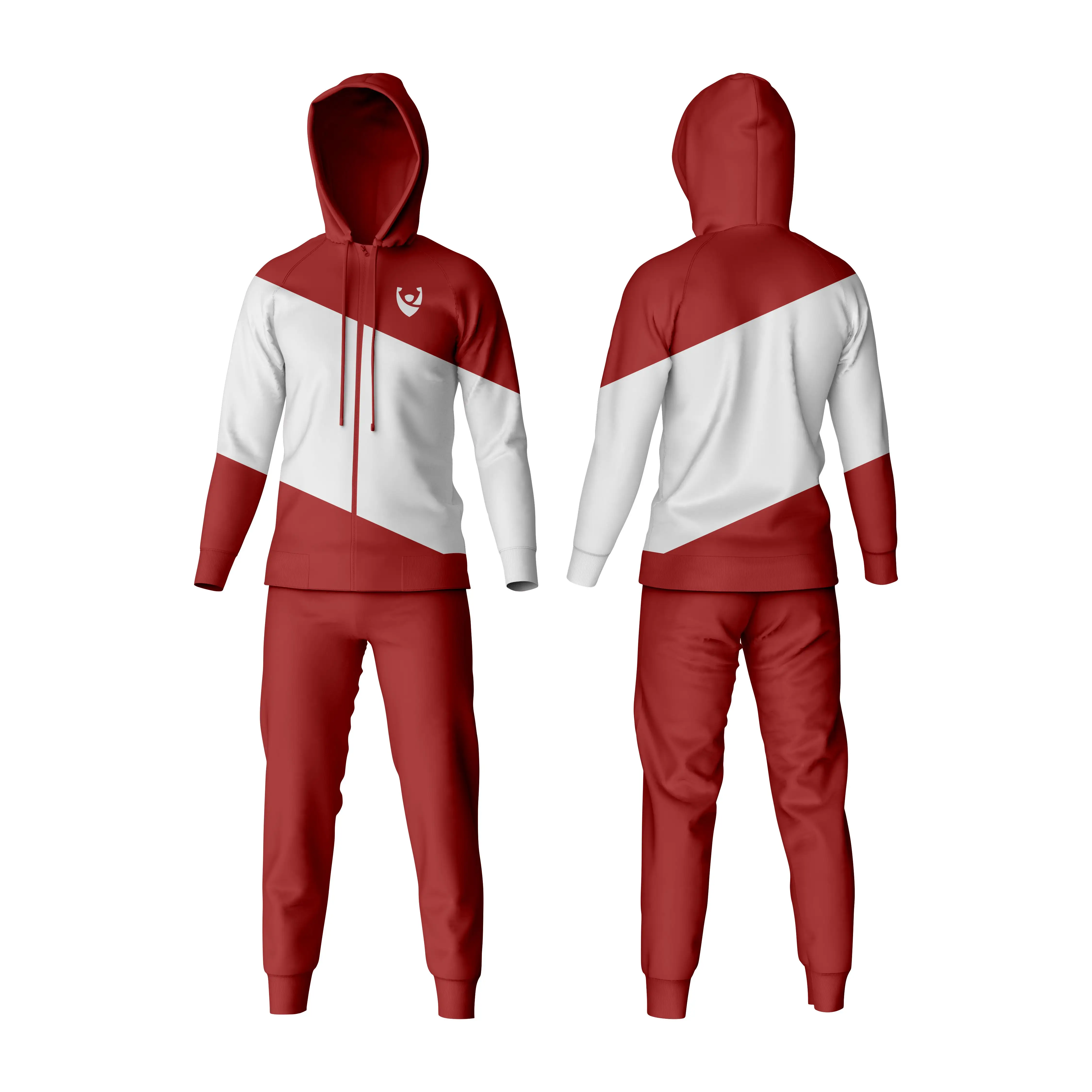 Tracksuit Người Đàn Ông Số Lượng Lớn Nhà Sản Xuất Trên Bán Buôn Với Tùy Chỉnh Truyền Nhiệt Logo In Bông/Polyester Người Đàn Ông Tracksuit Trên Bán Buôn