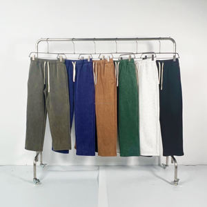 Fabricants de survêtements et de sweat-shirts à fermeture éclair avec strass délavés à l'acide, ensemble de sweat-shirts à capuche pour hommes, vêtements personnalisés de grande taille, vêtements vierges - Product Image 5