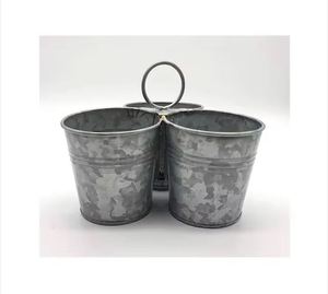 Macetas y jardineras galvanizadas decorativas para el hogar de diseño antiguo para accesorios para el hogar a precio asequible - Product Image 2