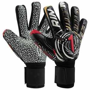 Gants de gardien de but en cuir de qualité supérieure personnalisables coupe personnalisée poignée en latex de football en gros - Product Image 4