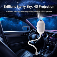 Projecteur d'étoiles USB, lampe d'ambiance Voie lactée pour l'intérieur de la voiture, la chambre à coucher, projection au plafond, gadget