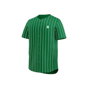 เสื้อเบสบอลสำหรับพิมพ์ซับลิเมชันผ้าเจอร์ซีย์ระบายอากาศไซส์ใหญ่พิเศษผลิตตามสั่ง - Product Image 2