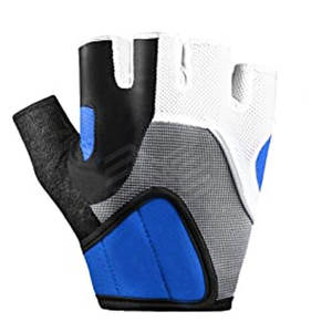 Breathable Lightweight Customized Cycling <b>Gloves</b> with Leather/<b>Mesh</b>/Neoprene Materials High Quality New Arrival - Product Image 5