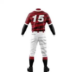Meilleur produit personnalisé équipe porter à manches courtes Baseball uniforme nouveauté Baseball uniforme-acheter respirant maillots nouvelle coutume - Product Image 3