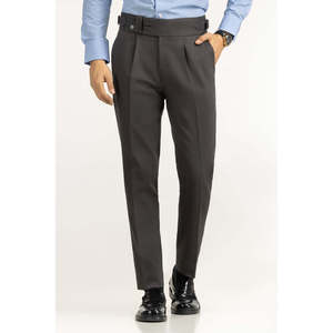 Pantalones Gurkha de Camuflaje Regular, Pantalón Cargo Formal con Cremallera y Pliegues Decorativos, 100% Algodón, Cintura Media, Lavado de Color, Talla XL - Product Image 4