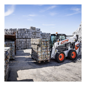 Para Bobcat S77 Compact Skid Steer Loader con fuerte potencia de elevación con rodamiento de motor de calidad de cilindro hidráulico Huade - Product Image 5