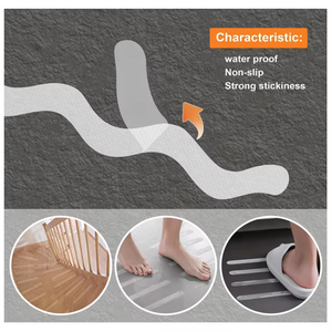 Autocollants antidérapants pour salle de bain en gros, fabricant OEM proposant des autocollants antidérapants imperméables pour le sol de la douche et les zones humides - Product Image 2