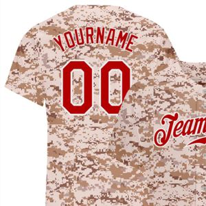 Camisetas de béisbol personalizadas para equipos y ligas con bordado totalmente personalizado, tela de alto rendimiento y colores personalizados - Product Image 6