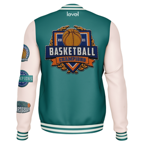 Vestes Versity College pour hommes grande taille vestes universitaires vierges en gros veste universitaire Letterman unie avec logo personnalisé pour hommes 2022 - Product Image 2