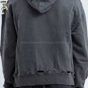 Sudadera con Capucha Personalizada para Hombre, Estilo Urbano, Deportiva, para Entrenamiento, Venta al Por Mayor - Product Image 6