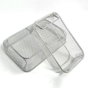 Cestas de malla de alambre de acero inoxidable quirúrgico médico para juego de instrumentos de esterilización Uso manual-Precios al por mayor disponibles - Product Image 2
