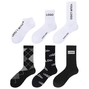 Custom Logo High Quality Colorful Unisex Embroidery <b>Socks</b> Custom Logo Crew <b>Socks</b> Custom Knitted Designer Cotton Mens <b>Socks</b> - Product Image 6