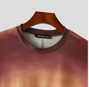 เสื้อยืดแขนสั้นวินเทจผ้าฝ้ายออร์แกนิค 100% สำหรับผู้ชายและผู้หญิง เนื้อผ้าถักน้ำหนักเบา สวมใส่สบาย ทรงหลวม ล้างสีแบบแอซิด ระบายอากาศได้ดี - Product Image 3